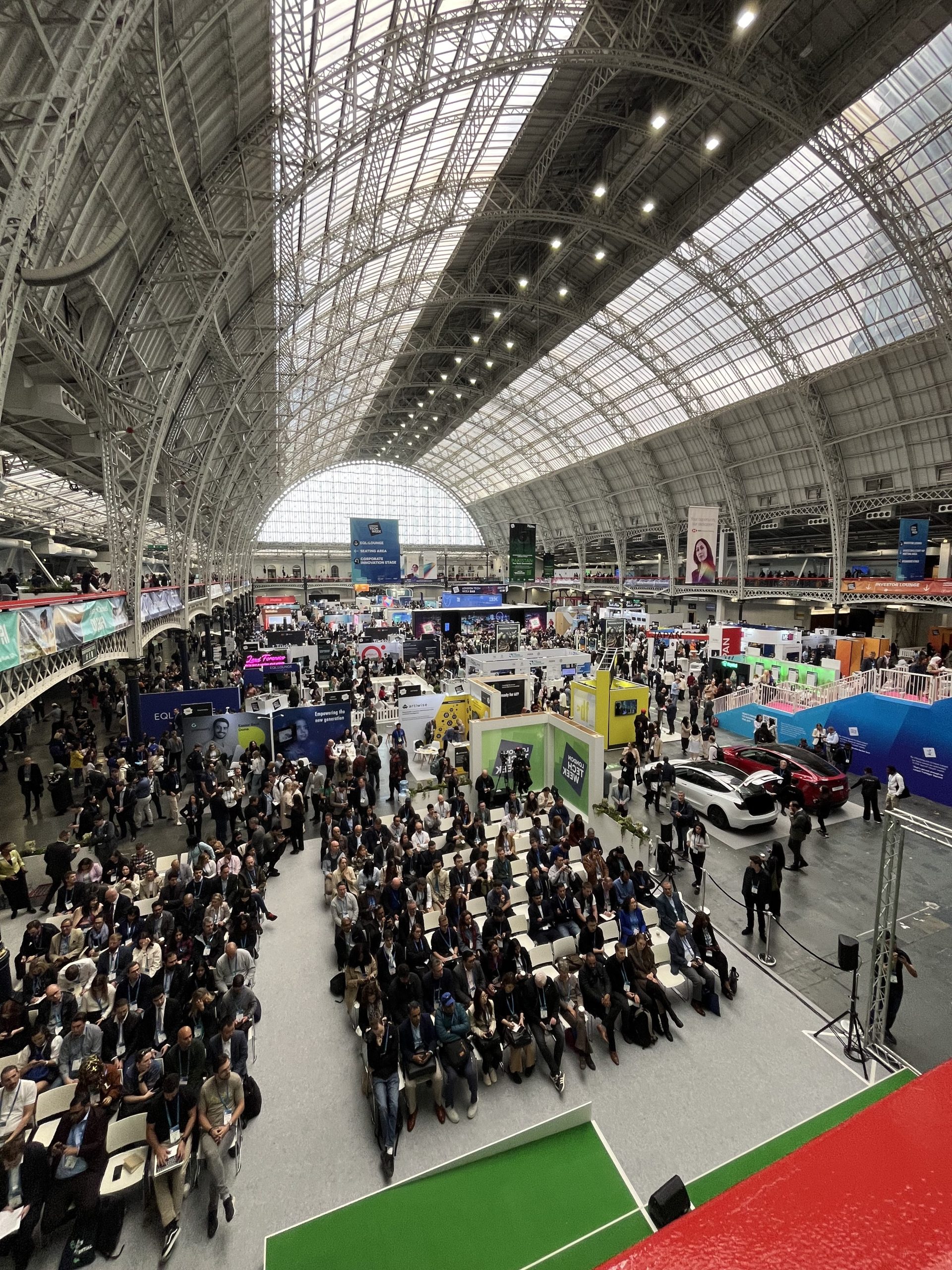 London Tech Week 2024 event space